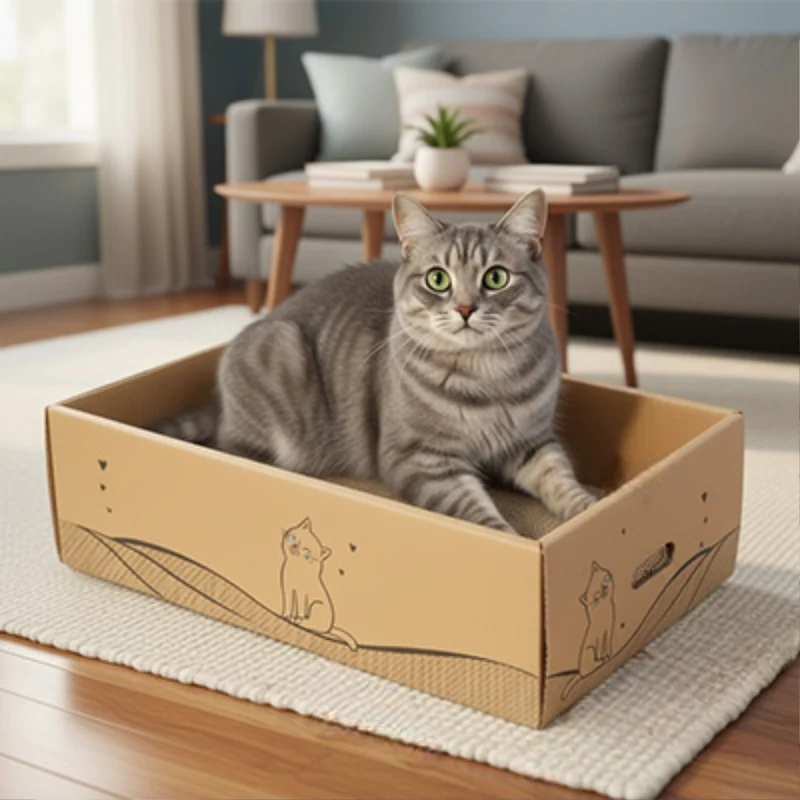 Griffoir chat carton | ÉcoDurable